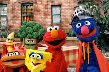 C'mon, Super Grover likes vegetables—so should you!